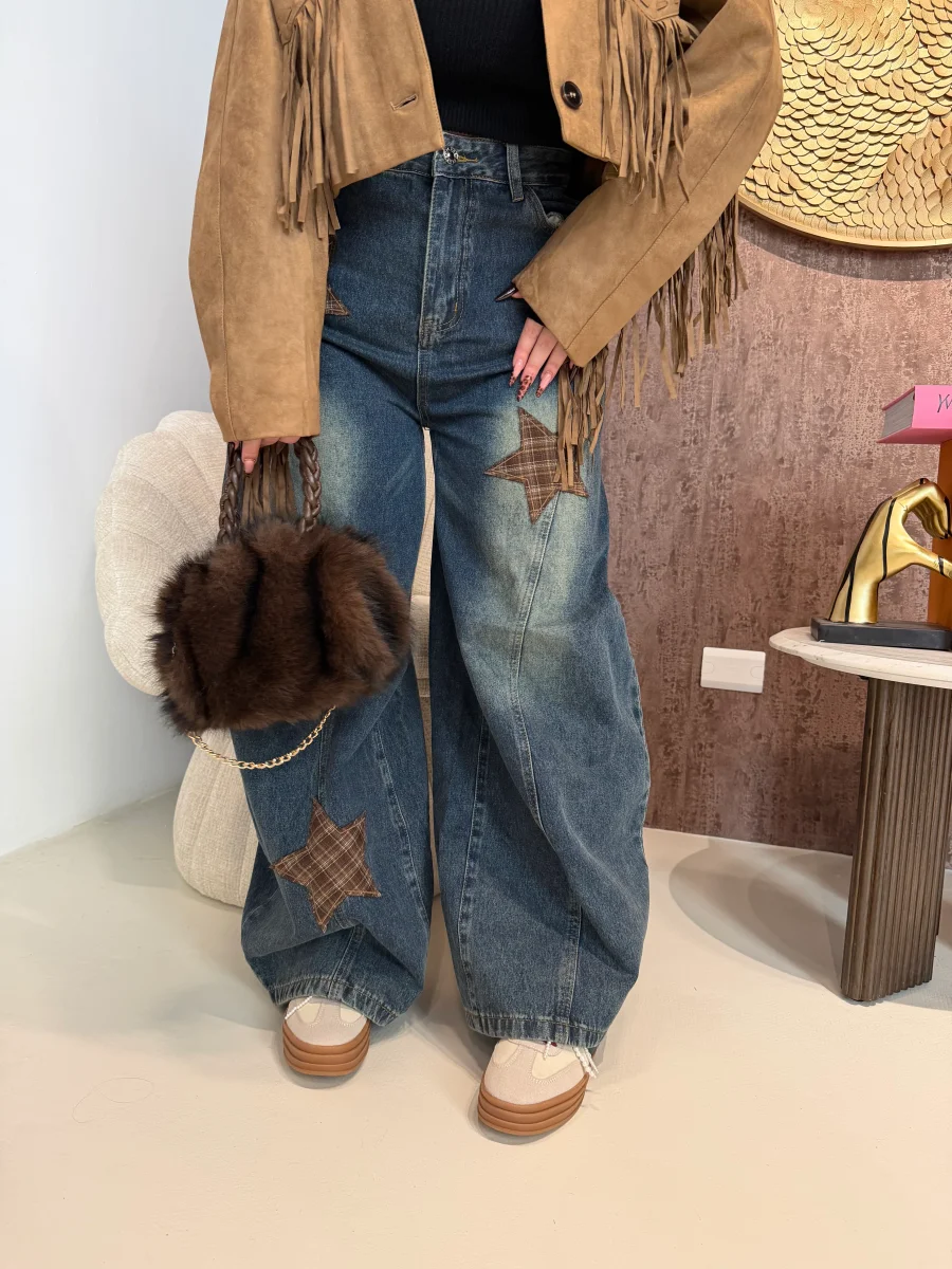 Jeans Street Style con Fascia Rimovibile