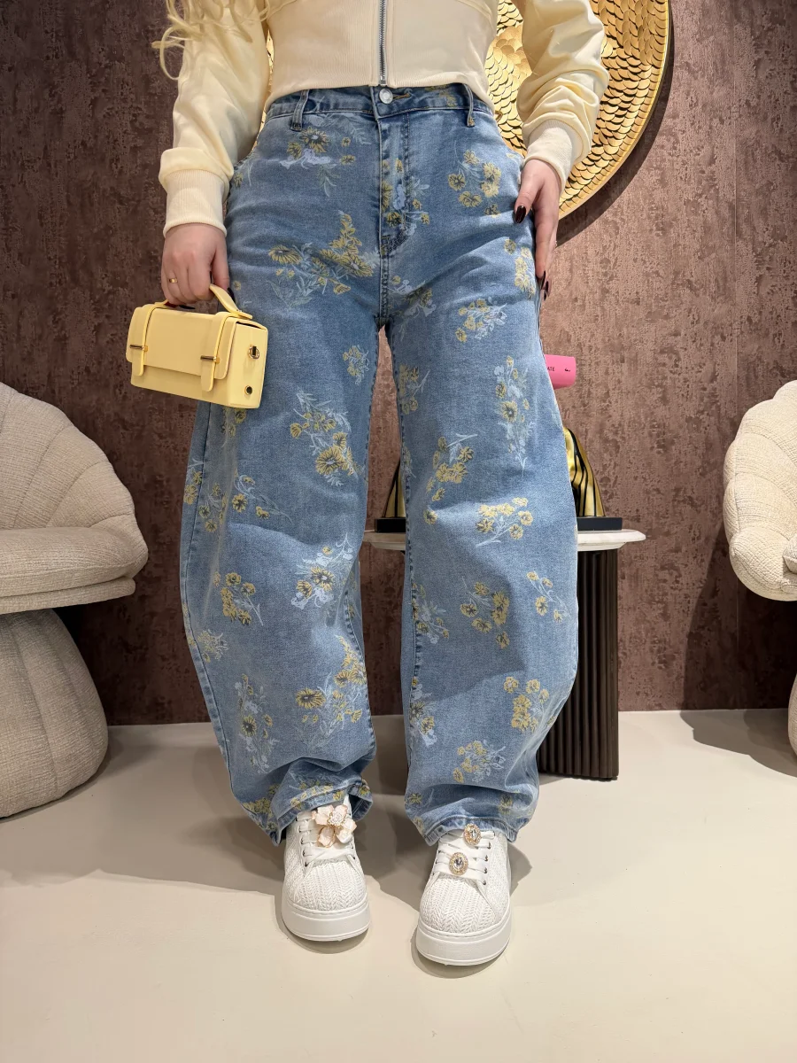 Jeans Blossom Dream Wide Leg - immagine 7