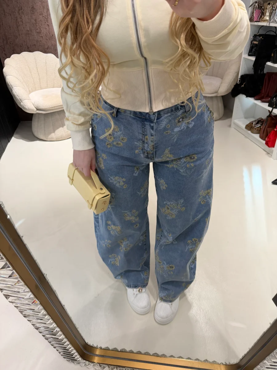 Jeans Blossom Dream Wide Leg - immagine 4