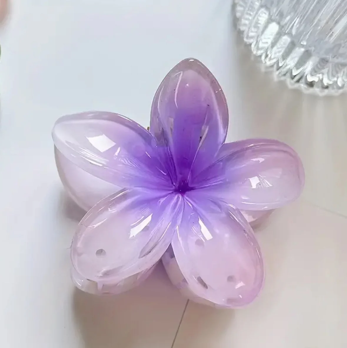 Mollettone per capelli a forma di fiore - immagine 9