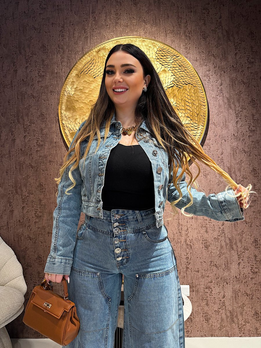 Completo vintage button - immagine 9