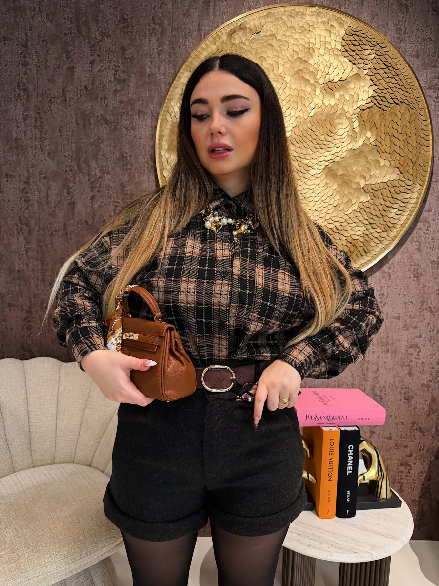 Camicia autumn tessuto morbido - immagine 4