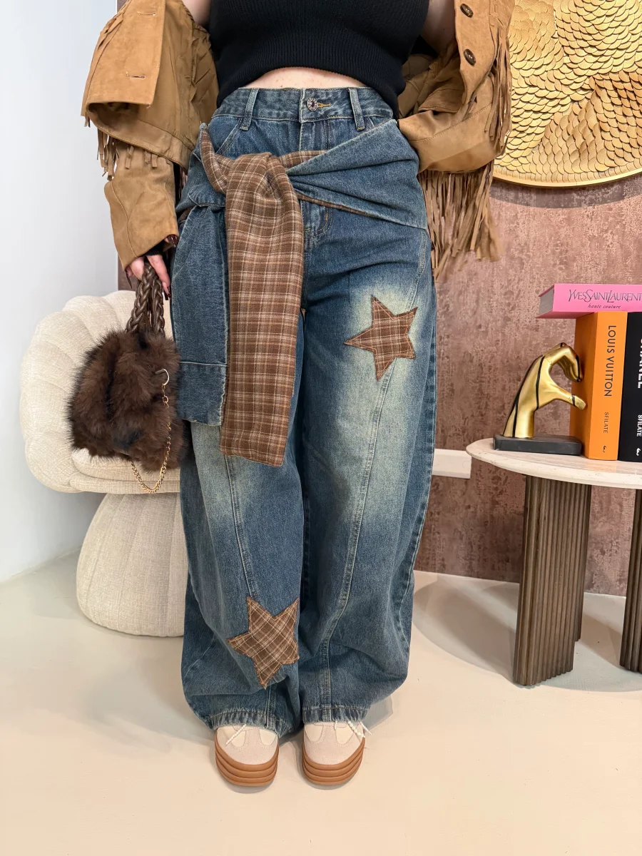 Jeans Street Style con Fascia Rimovibile - immagine 5