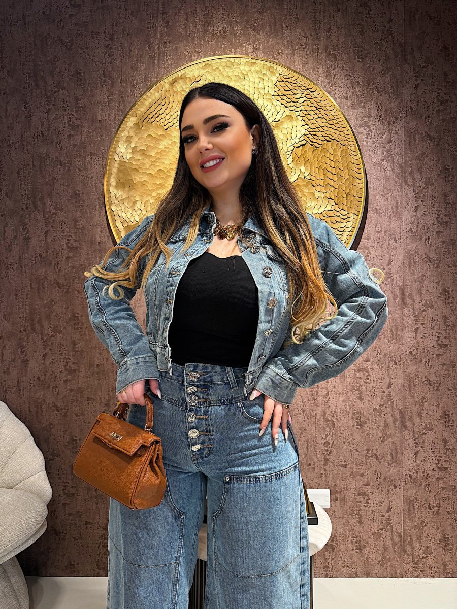 Completo vintage button - immagine 6