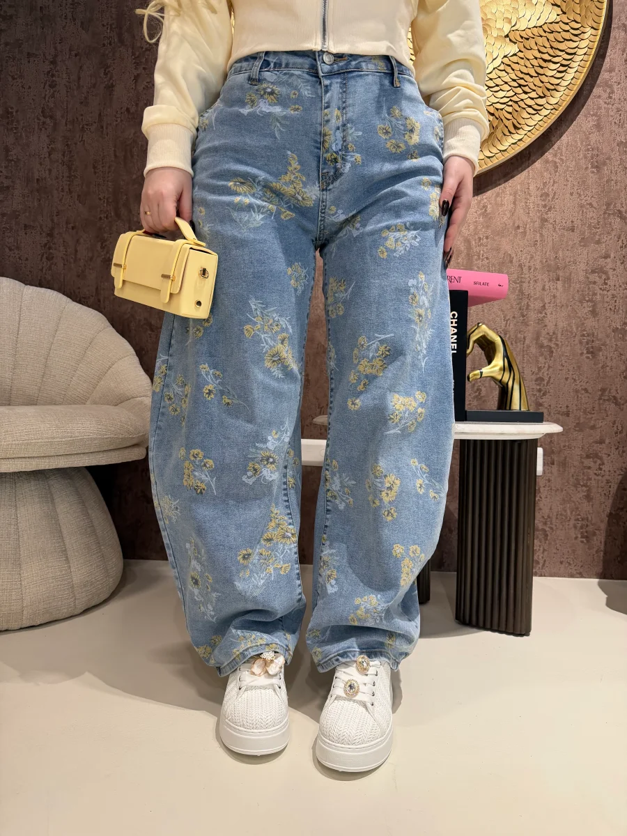 Jeans Blossom Dream Wide Leg