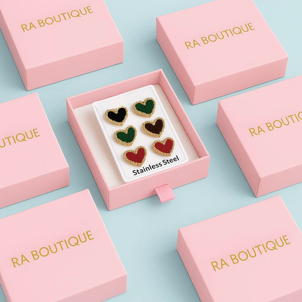 Orecchini omaggio live sopra €30 di spesa