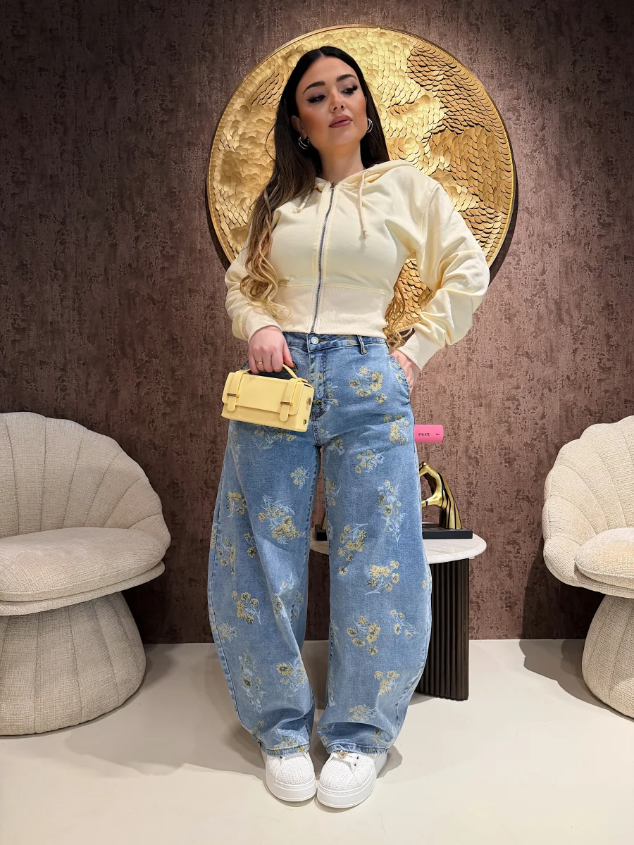 Jeans Blossom Dream Wide Leg - immagine 3