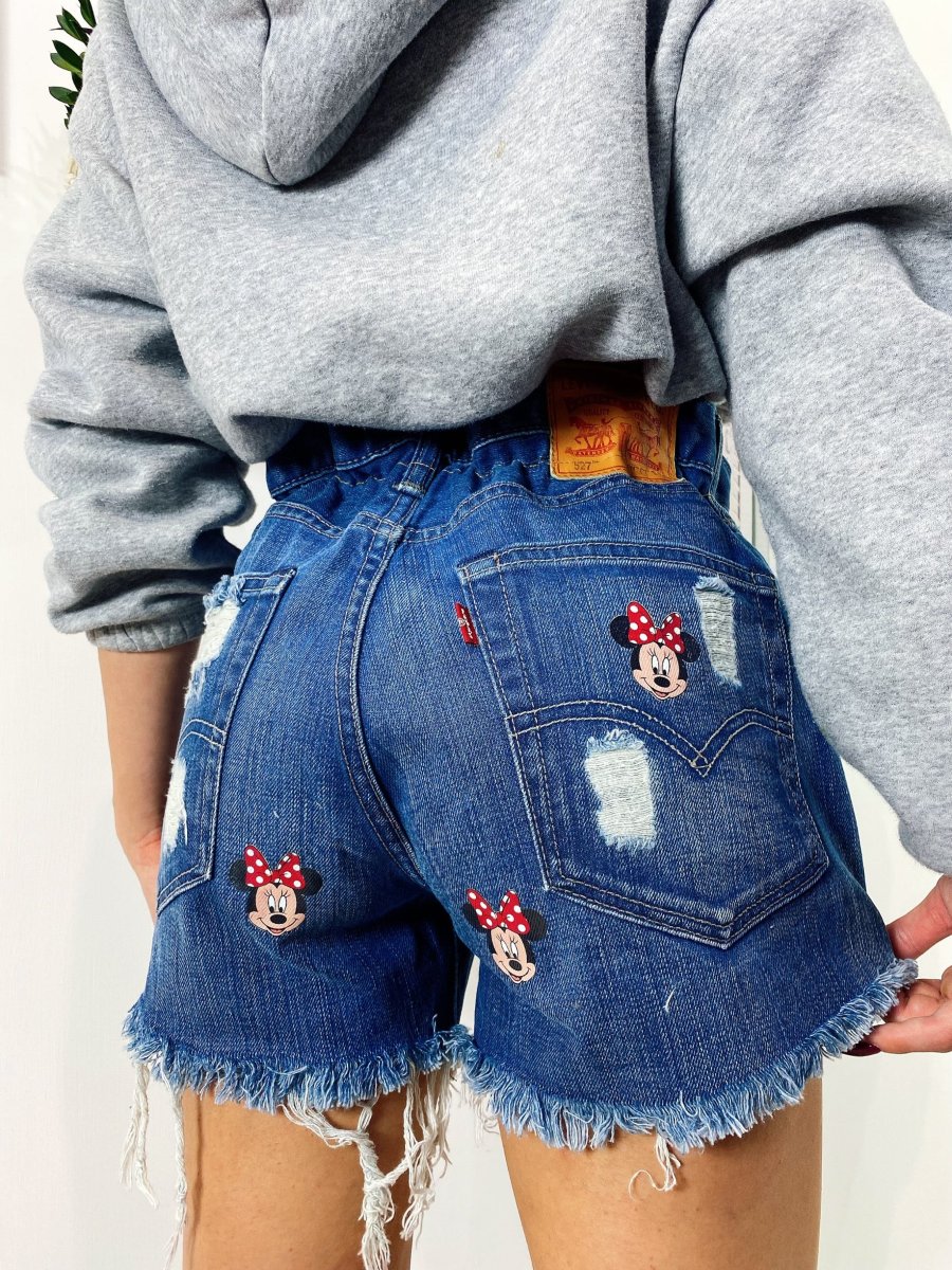 Short Levi’s Vintage bagno scuro con stampe - immagine 4