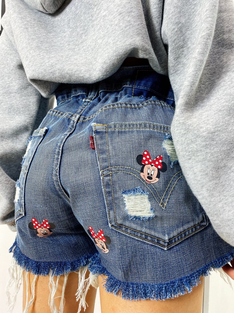 Short Levi’s Vintage bagno scuro con stampe - immagine 6