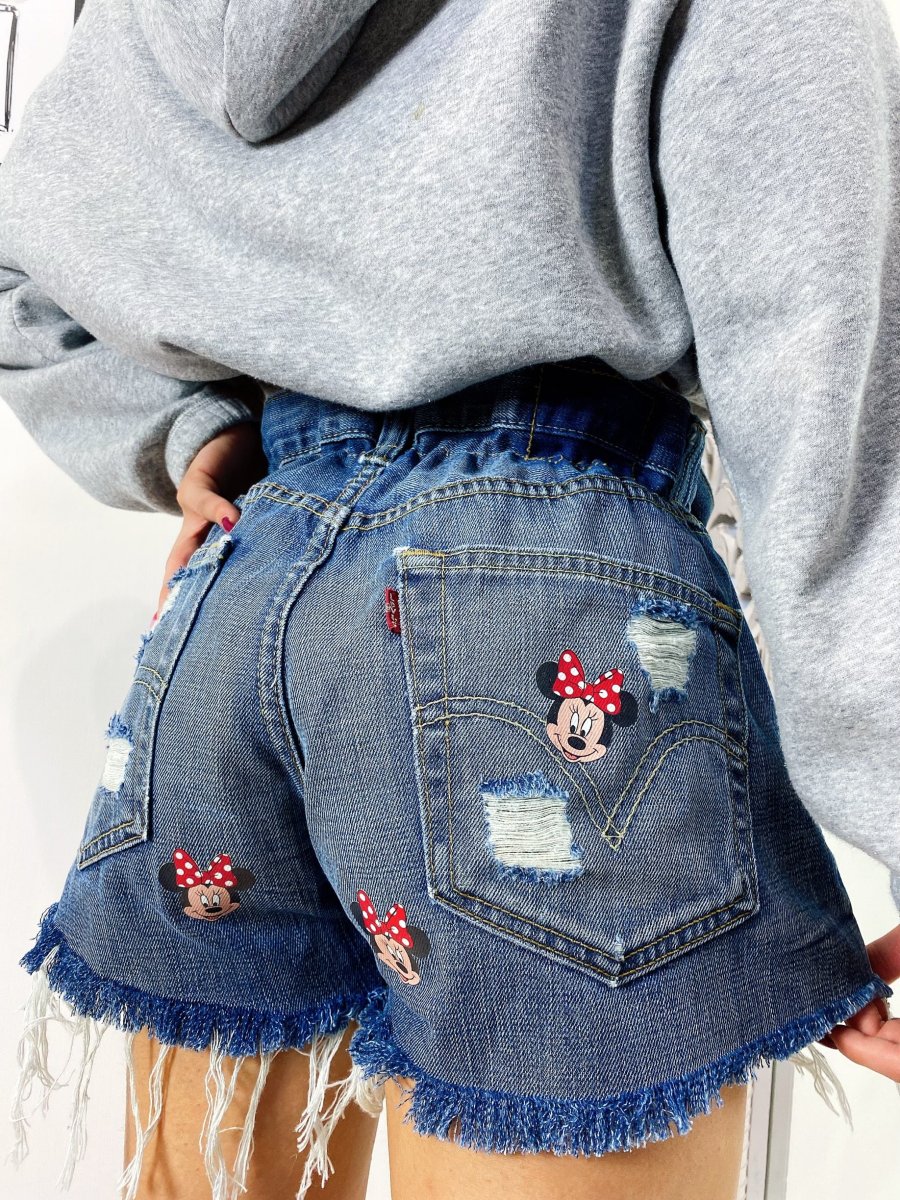 Short Levi’s Vintage bagno scuro con stampe