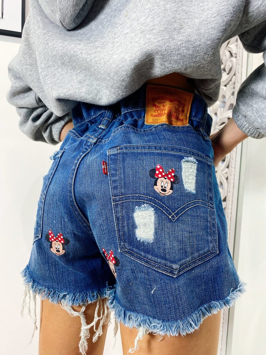 Short Levi’s Vintage bagno scuro con stampe - immagine 2