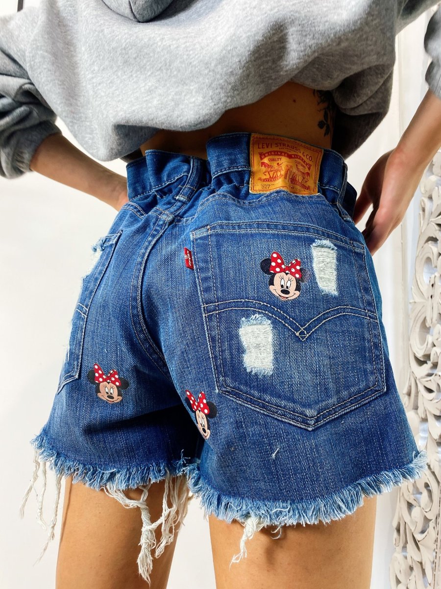 Short Levi’s Vintage bagno scuro con stampe - immagine 3